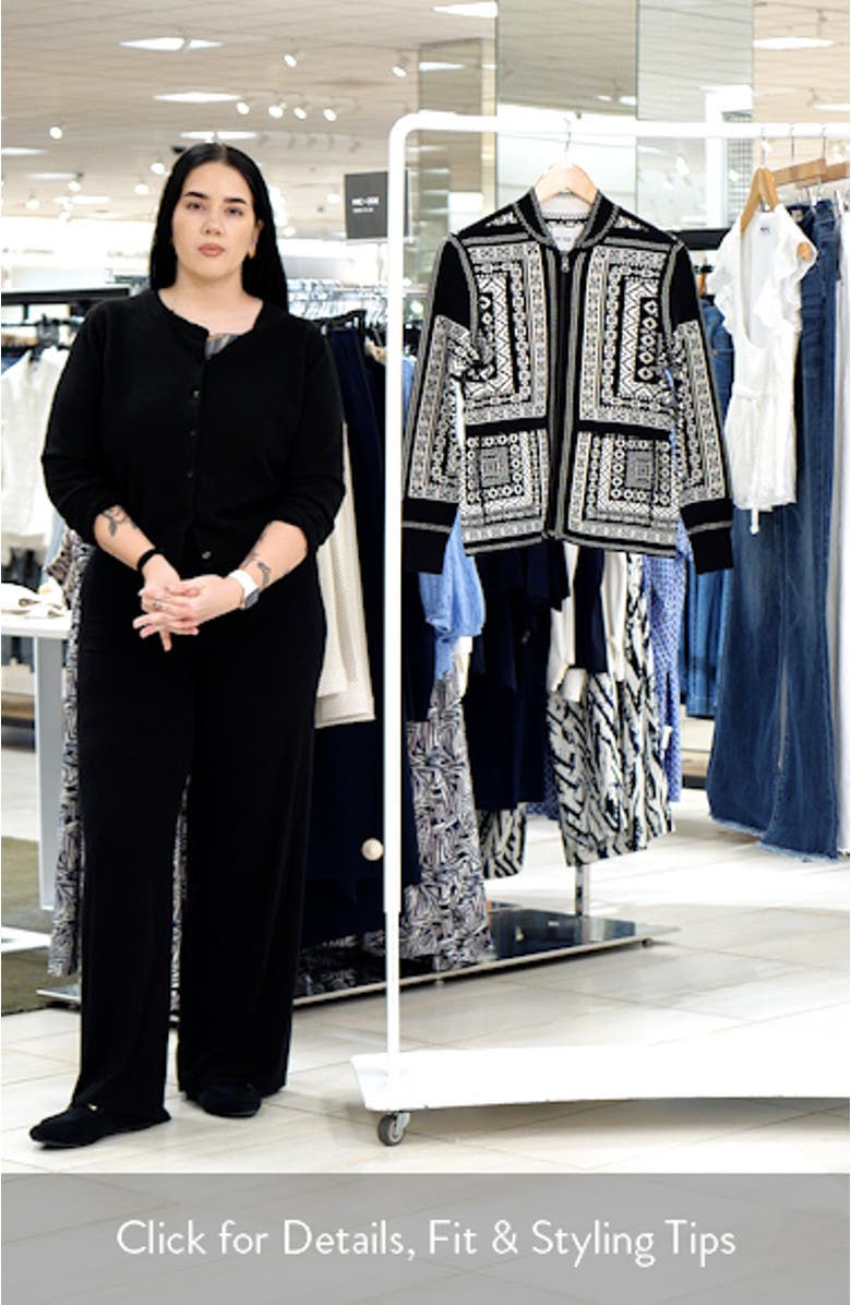 Nordic Nights Reversible Knit Jacket, sales video thumbnail