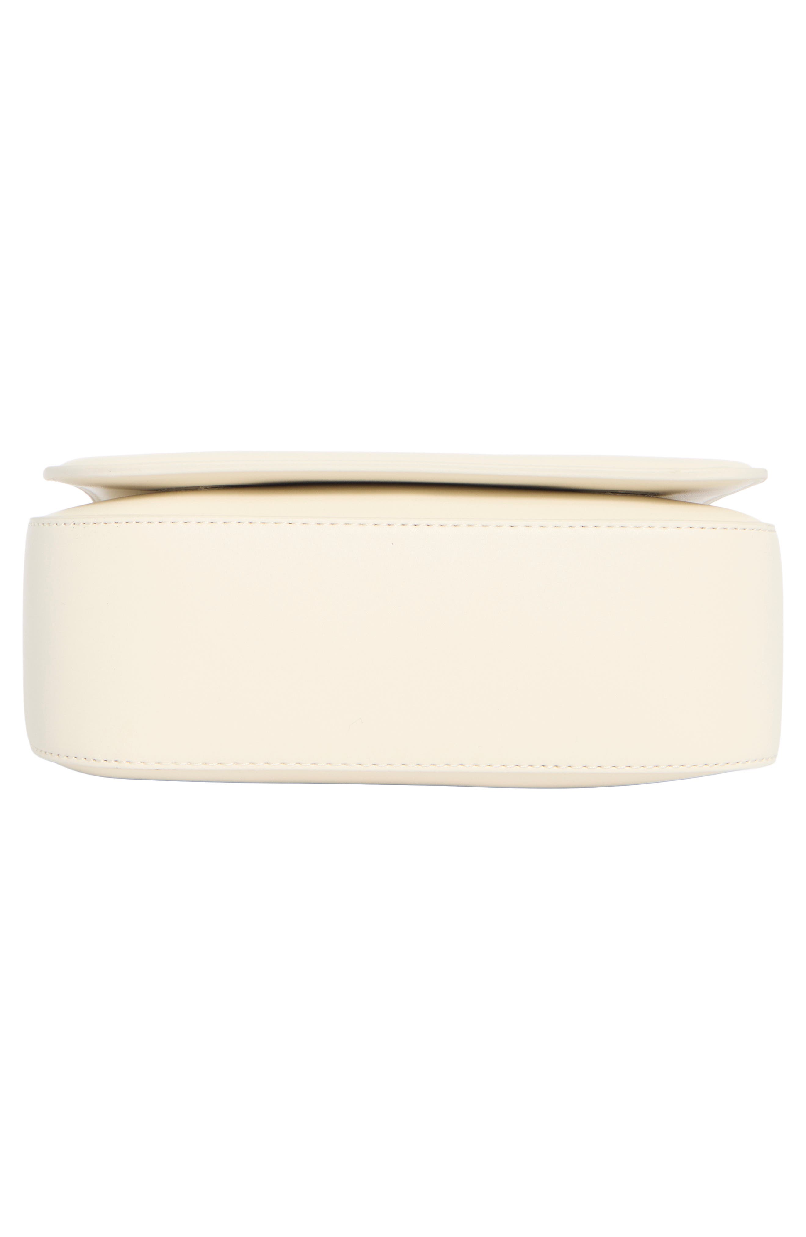 BCBG Twisted Top Handle Saddle Bag, Alternate, color, Cloud