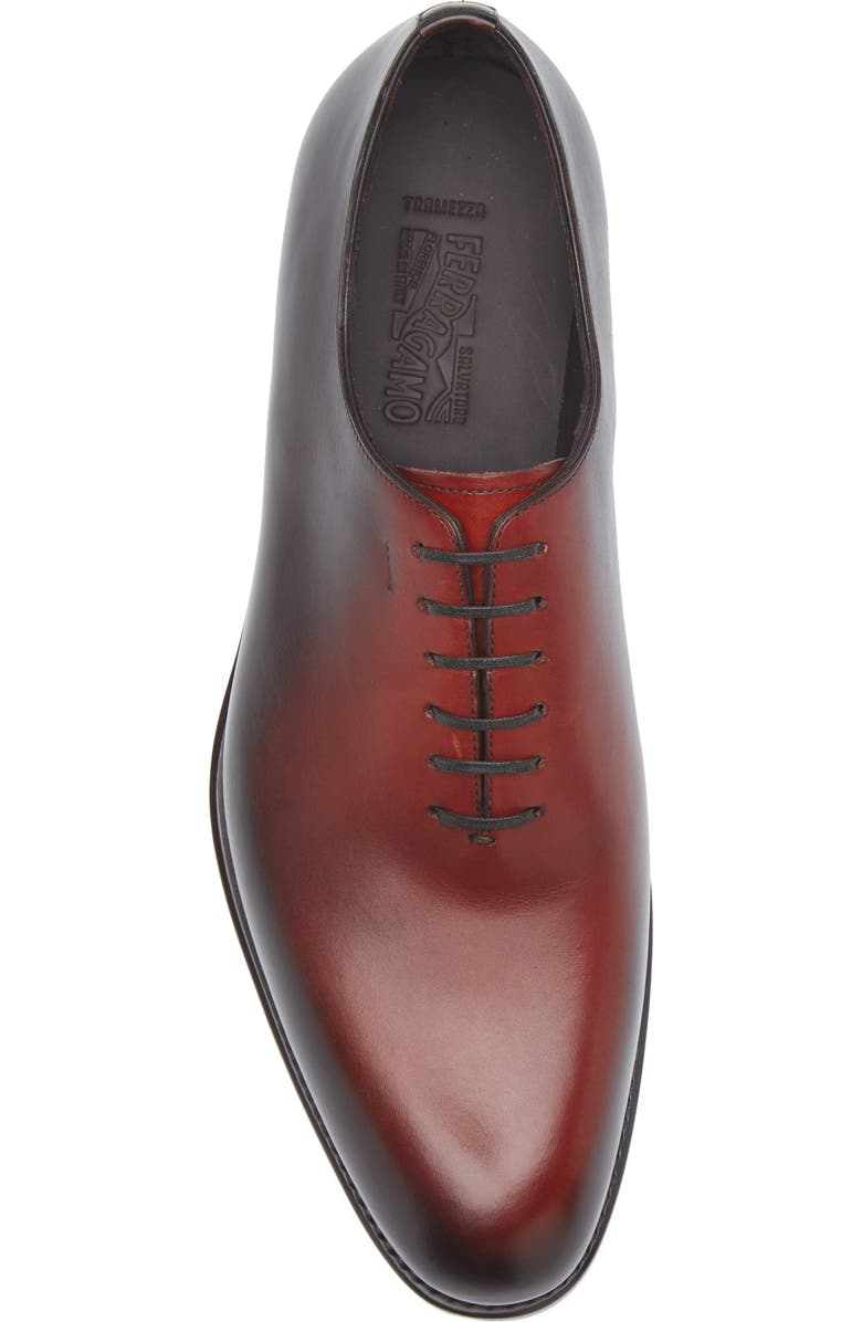 FERRAGAMO Angiolo Wholecut Shoe, Alternate, color, T.moro/ Citrus Neutro Chiaro