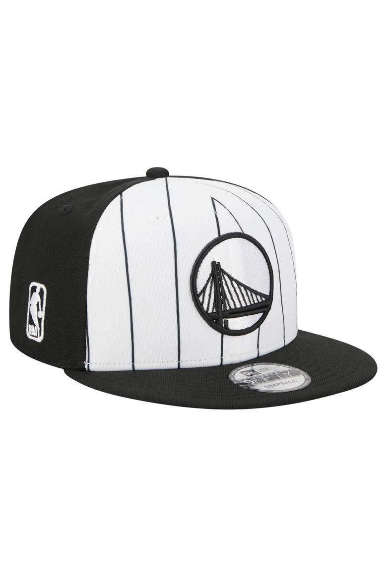 Men's New Era  White Golden State Warriors 2025 NBA Tip Off 9FIFTY Snapback Hat, Main, color, White