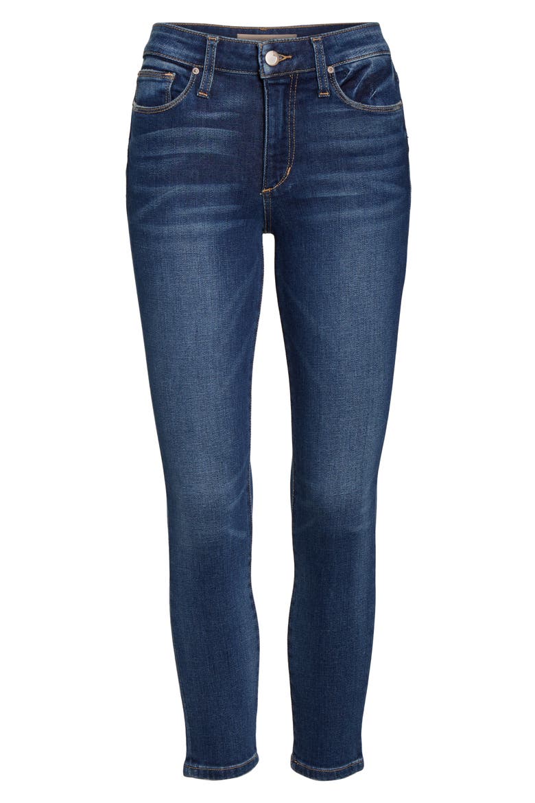 Icon Crop Skinny Jeans, Alternate, color, SIVAN