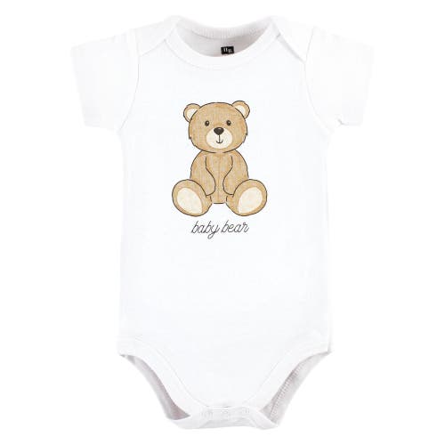 Hudson Baby Soft Cotton Bodysuit Triple Pack