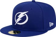 New Era Men's New Era Blue Tampa Bay Lightning Core 59FIFTY Fitted Hat