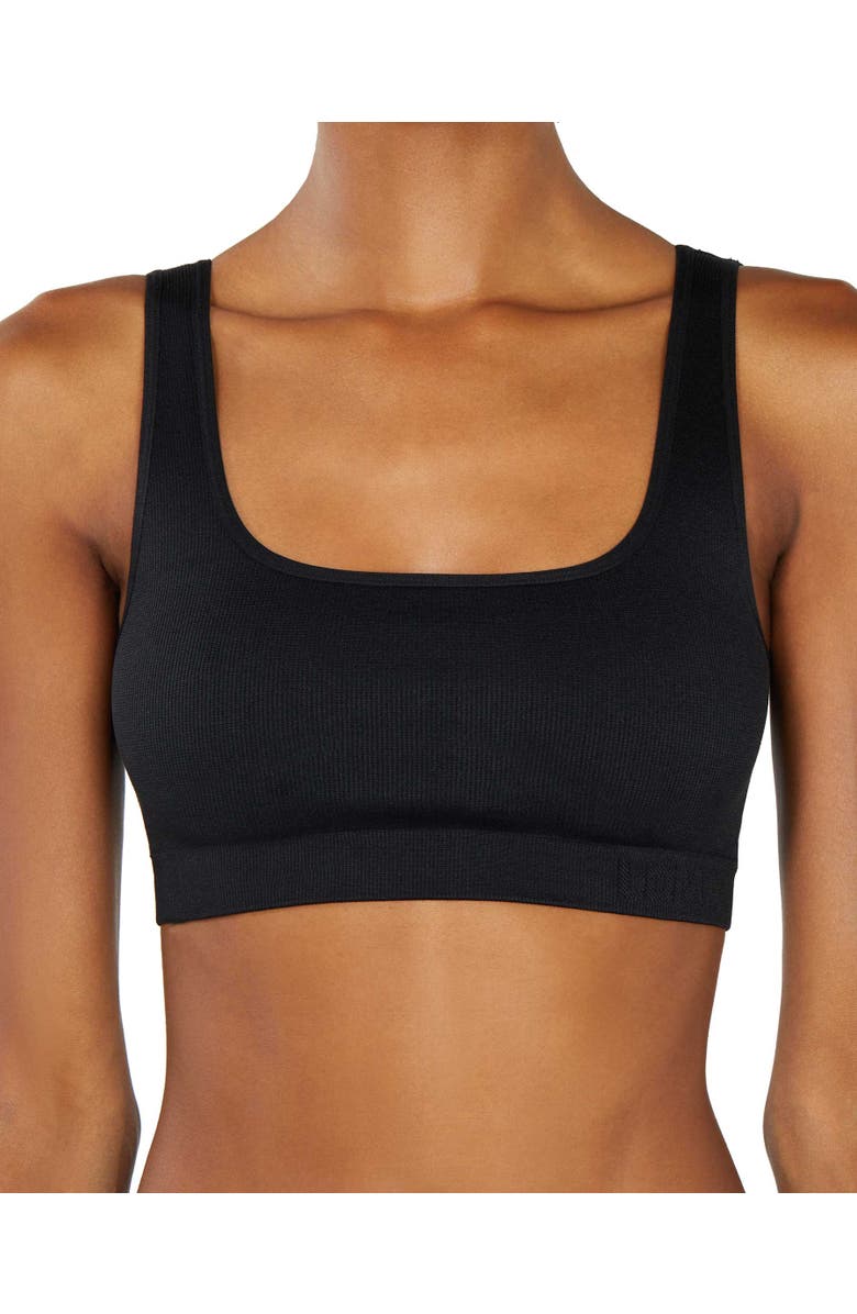 LDMA High Sculpt Bra Rib, Alternate, color, Black