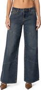 EDIKTED Laney Low Rise Wide Leg Jeans