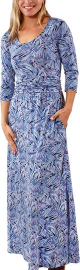 UV Skinz Scoop Neck Maxi Dress | Nordstrom UV Skinz Scoop Neck Maxi Dress | Nordstrom