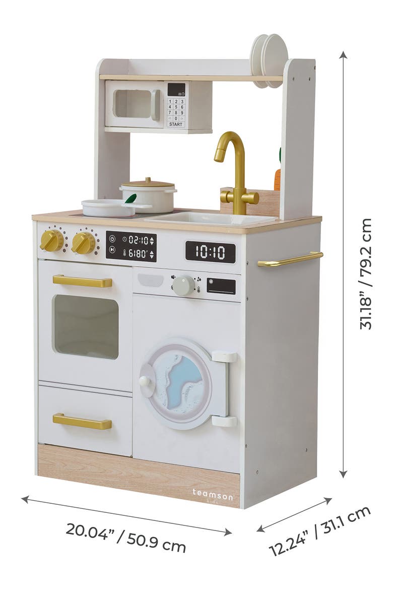 Little Chef Lake Tahoe Play Kitchen & Accessories, Alternate, color, WHITE