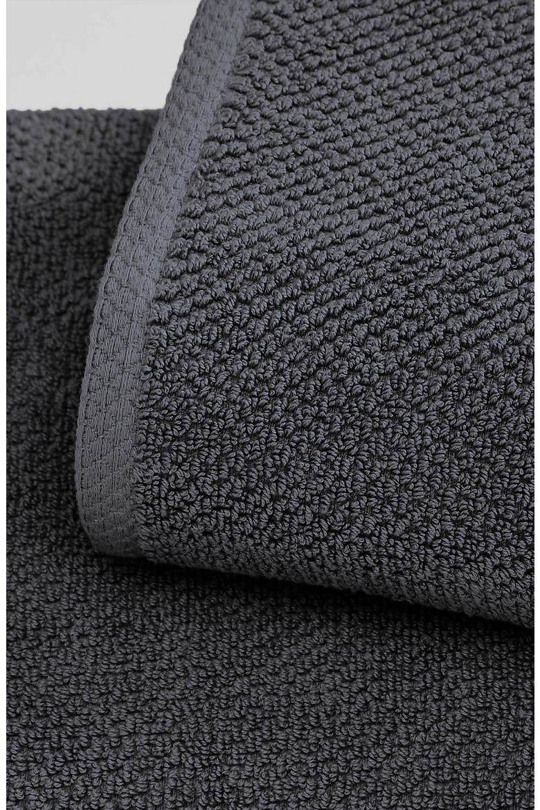 Cotton 12-Pack Textured Washcloths, Alternate, color, STONE BLUE