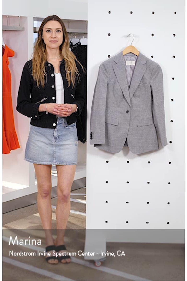 Cameron Wool Suit Jacket video