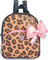 OMG Accessories Kids' Leopard Micro Mini Backpack