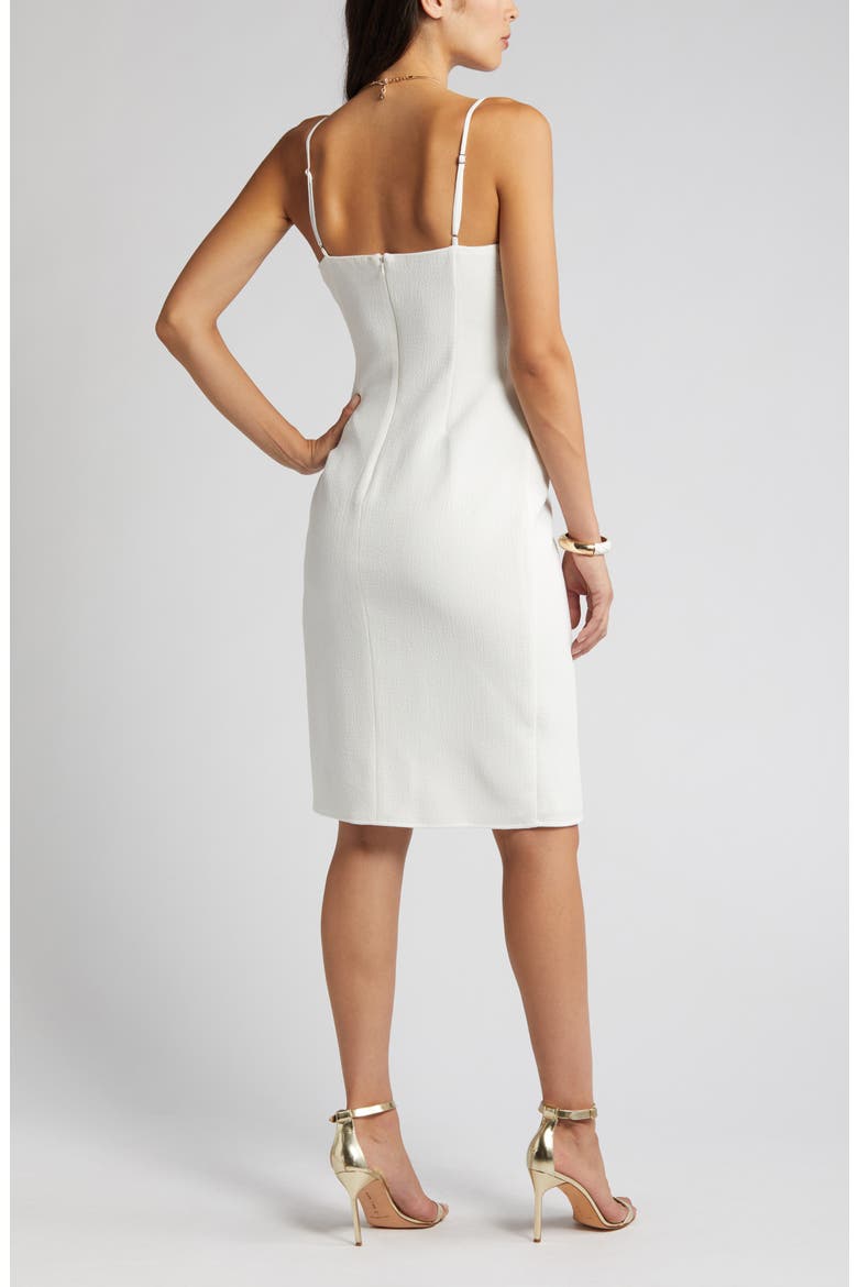 Bowery Faux Wrap Sheath Dress, Alternate, color, SUGAR