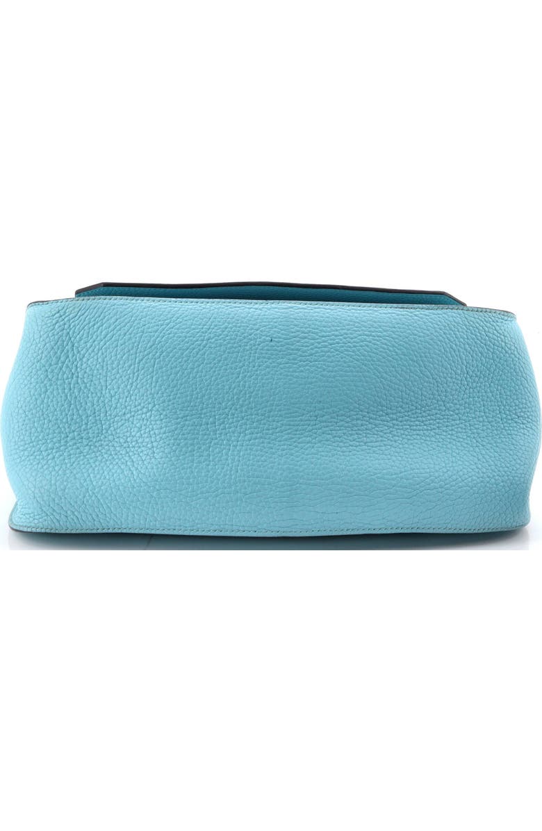 Pre-Owned Hermes Jypsiere Bag Clemence 34, Alternate, color, Bleu Atoll