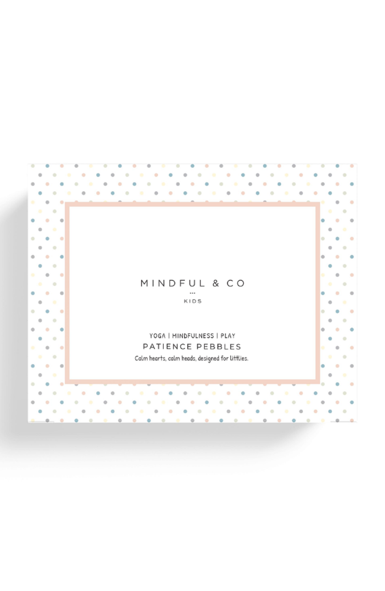 Mindful & Co Kids Patience Pebbles, Main, color, Rose