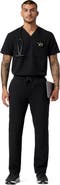 JAANUU Rhodes Men's 7-Pocket Straight Leg Scrub Pant