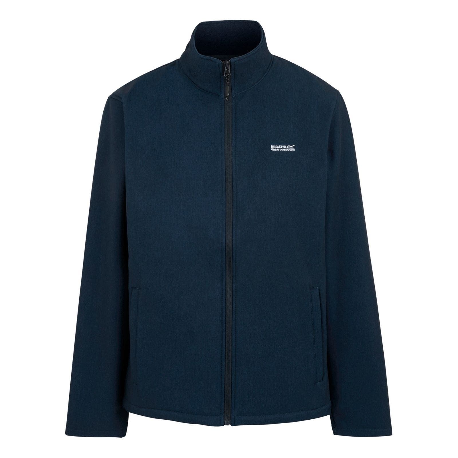 Navy Marl and Moonlight Denim