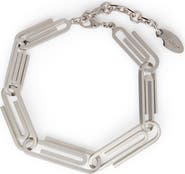 OFF WHITE Men's Paperclip Chain Bracelet