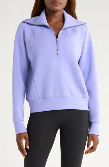 SPANX® AirEssentials Half Zip Sweatshirt | Nordstrom