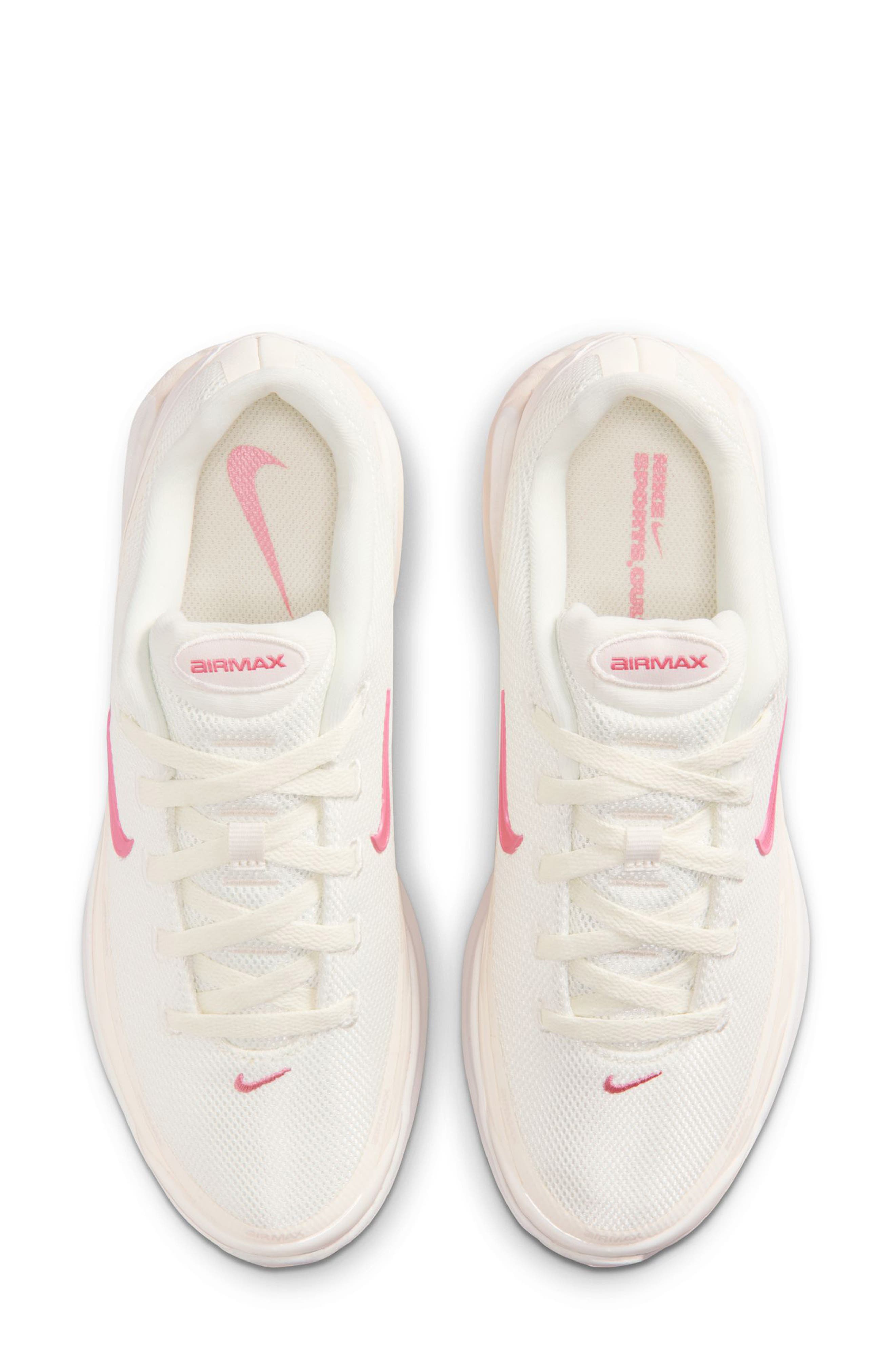 Air Max Bia Sneaker, Alternate, color, SOFT PEARL/ PEONY/ CHALK/ SAIL