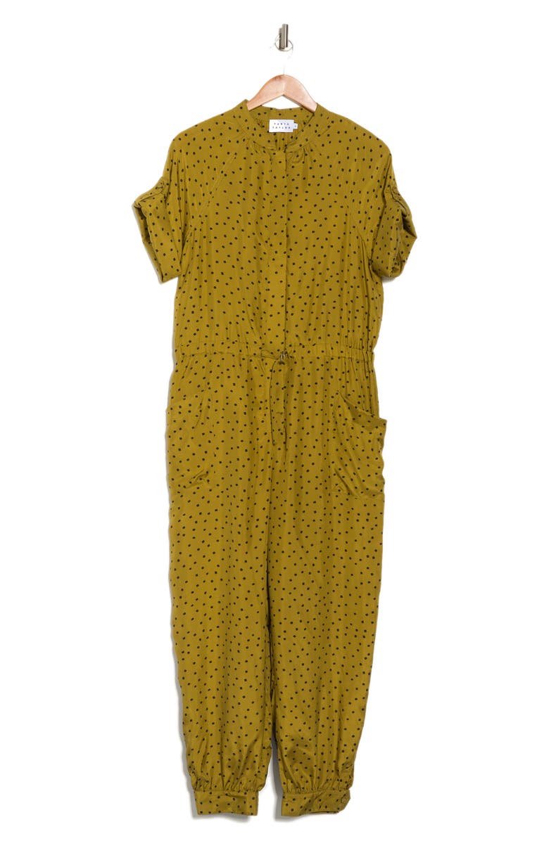 Tanya Taylor Francis Silk Jumpsuit, Alternate, color,