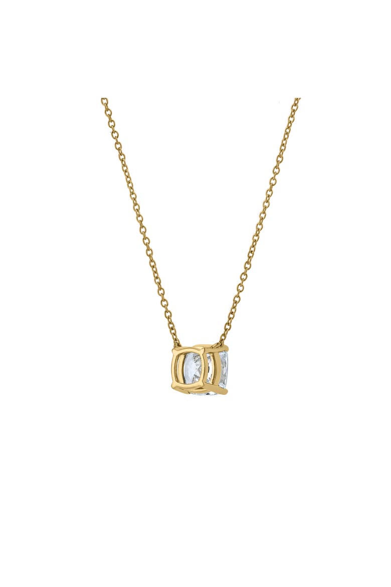 Cushion Chic 14K Gold Lab Grown Diamond Necklace - 1.50 ct, Alternate, color, 14K Yellow Gold