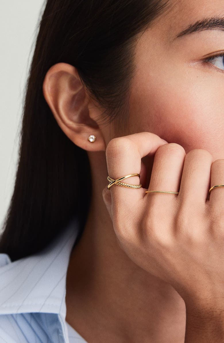 MEJURI Duo Ring, Alternate, color, 14K Yellow Gold