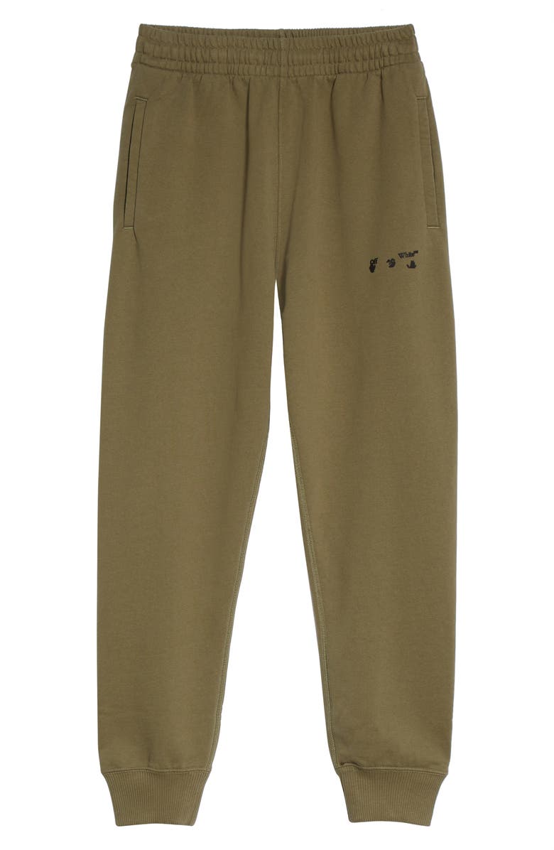 Off-White Men's Logo Sweatpants, Alternate, color, 