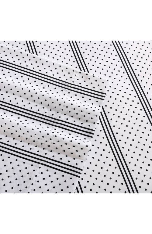 BETSEY JOHNSON BETSEY JOHNSON DOTS & STRIPES SHEET SET 