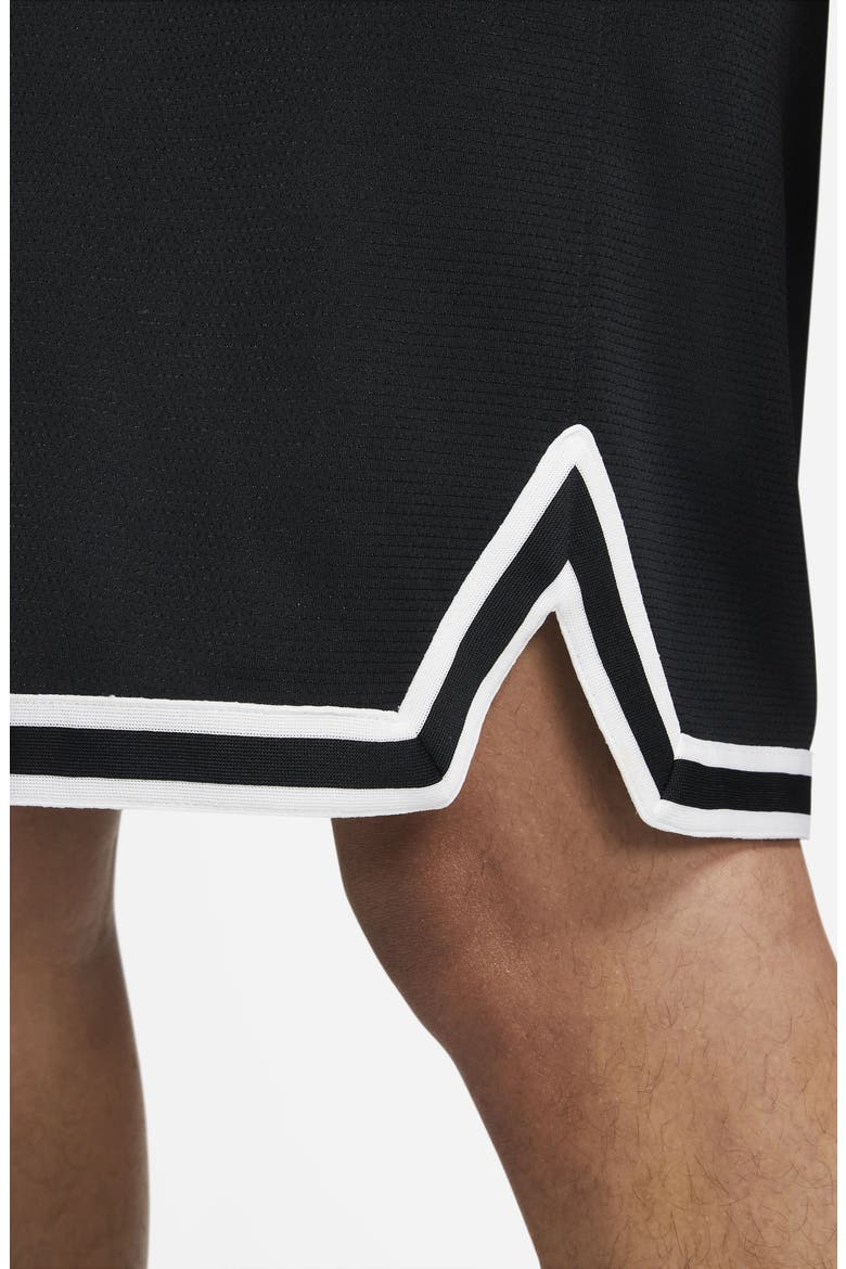 DNA Dri-FIT Basketball Shorts, Alternate, color, BLACK/ WHITE