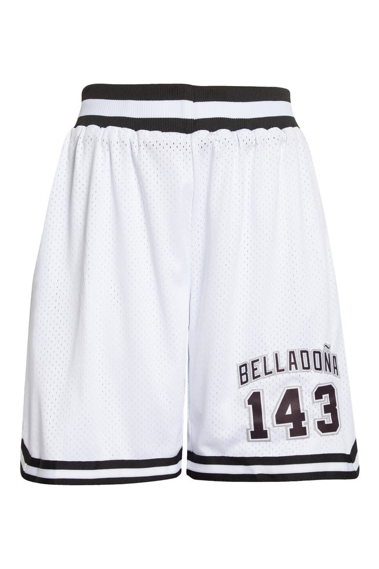 143 Jersey Basketball Shorts, Alternate, color, WHITE