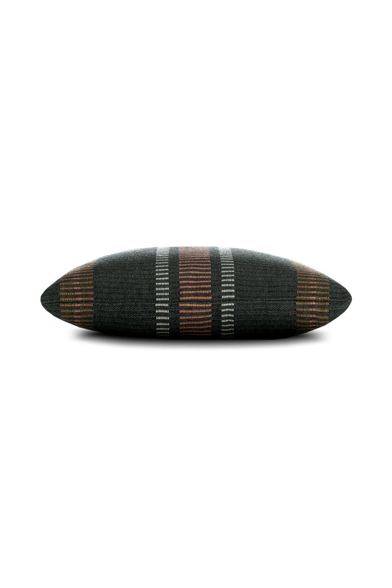 Journey Indoor & Outdoor Woven Accent Pillow, Alternate, color, Earth