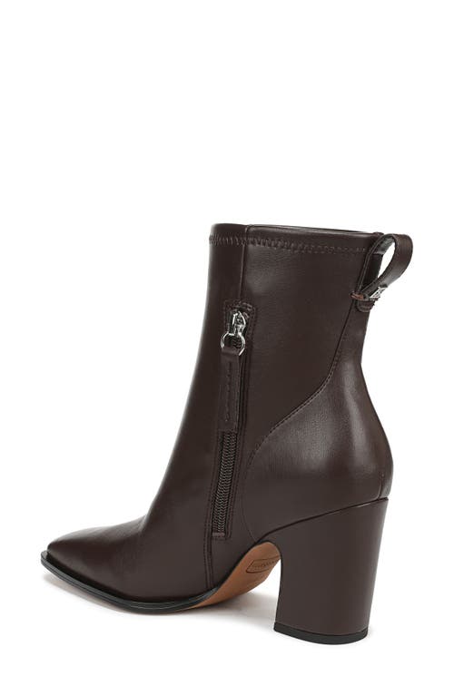 Franco Sarto Jayton Square Toe Bootie In Brown