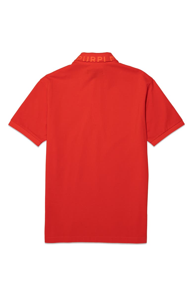 PURPLE BRAND Cotton Knit Piqué Polo, Alternate, color, 