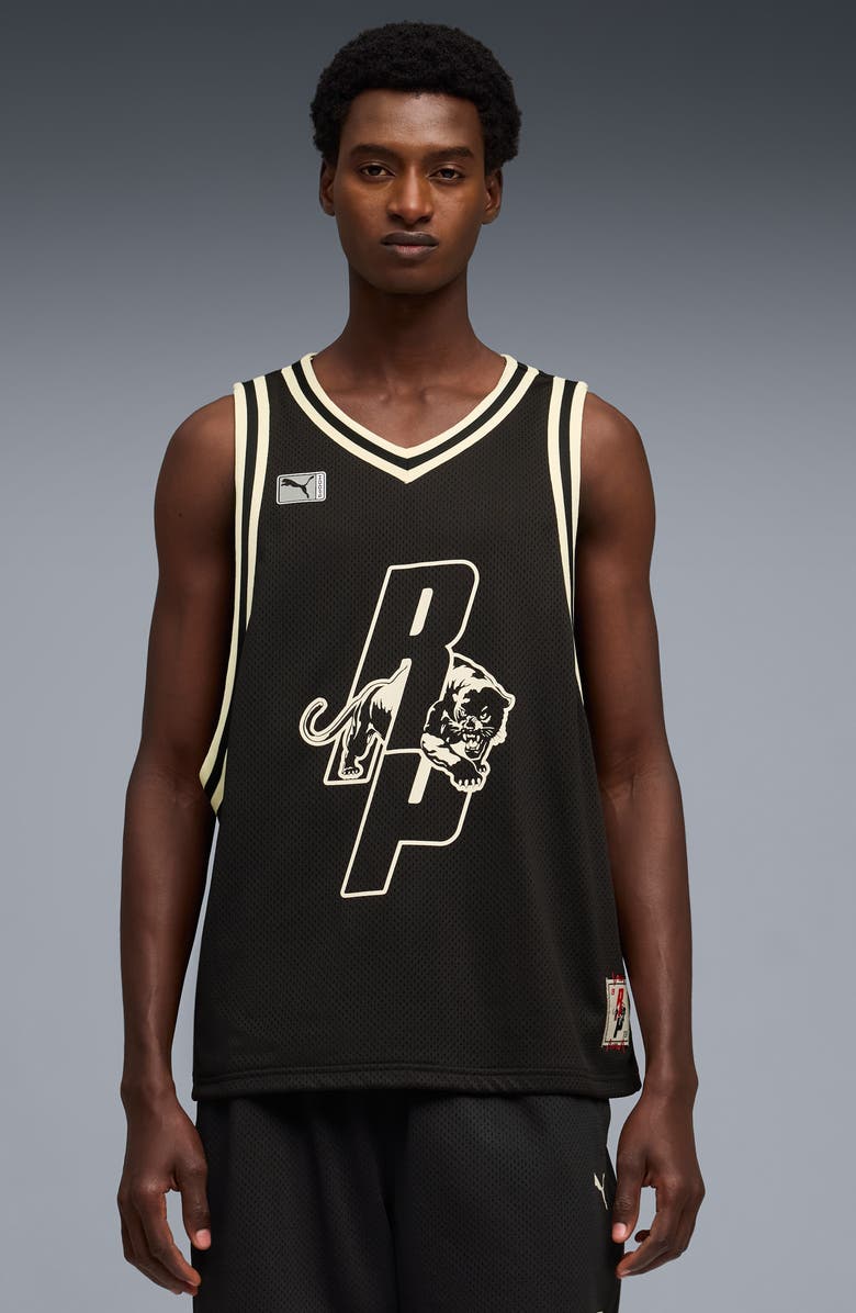 PUMA x Represent Mesh Basketball Tank, Alternate, color, 