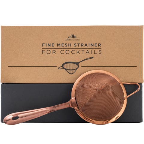 Fine Mesh Strainer - Antique Copper