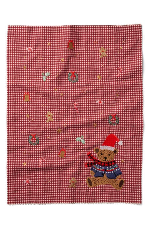 Beary Christmas Cotton Tea Towel