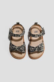 H&M Appliquéd Strappy Sandals