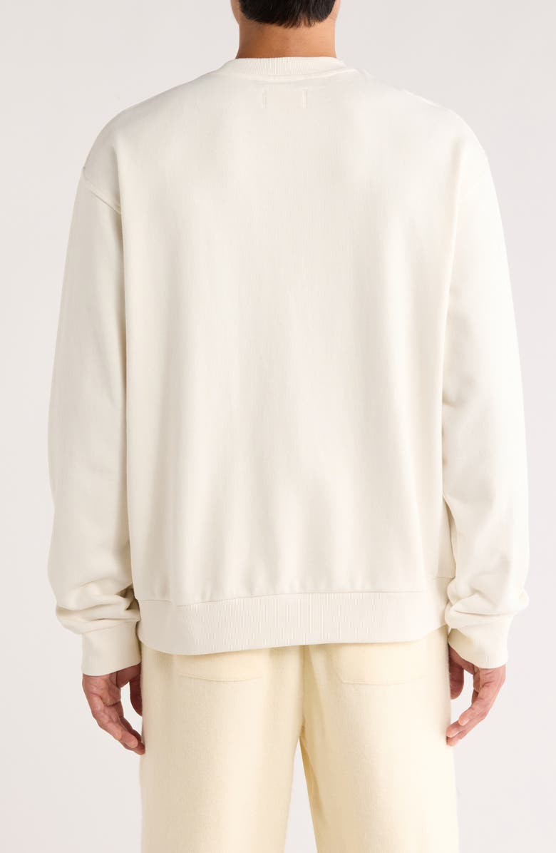 HONOR THE GIFT Above the Standard Graphic Sweatshirt, Alternate, color, White