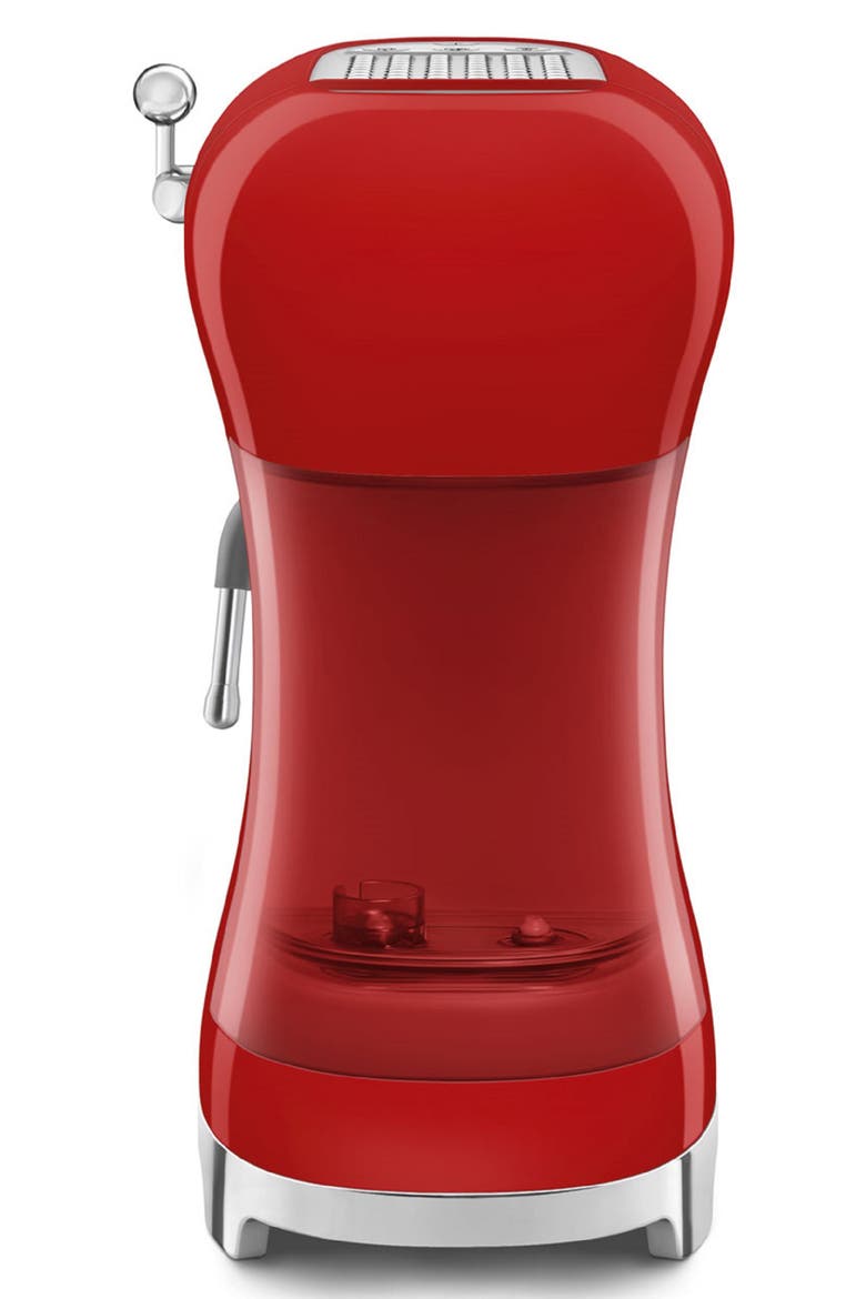 Manual Espresso Machine, Alternate, color, RED