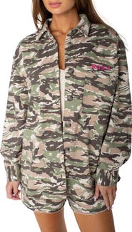 Roxy Dawn Light Camo Button-Up Shirt