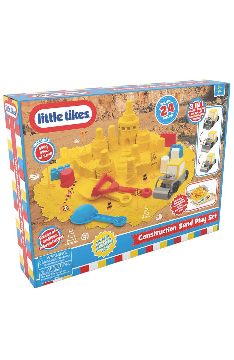 LITTLE TIKES Construction Sand Play Set 24pc Sand, Main, color, Multicolored