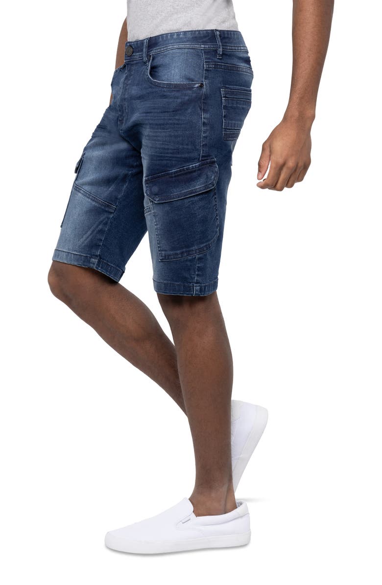 XRAY Denim Cargo Shorts, Alternate, color,
