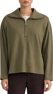 Jones New York Quarter Zip Long Sleeved Pullover