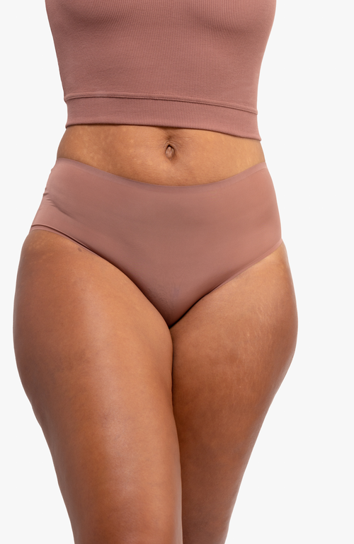 Uwila Warrior No Brainer Seamless Briefs In Toffee