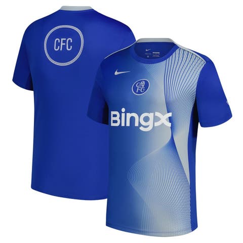 Men's Nike Blue Chelsea Third 2025/26 Academy Pro Pre-Match Dri-Fit Top