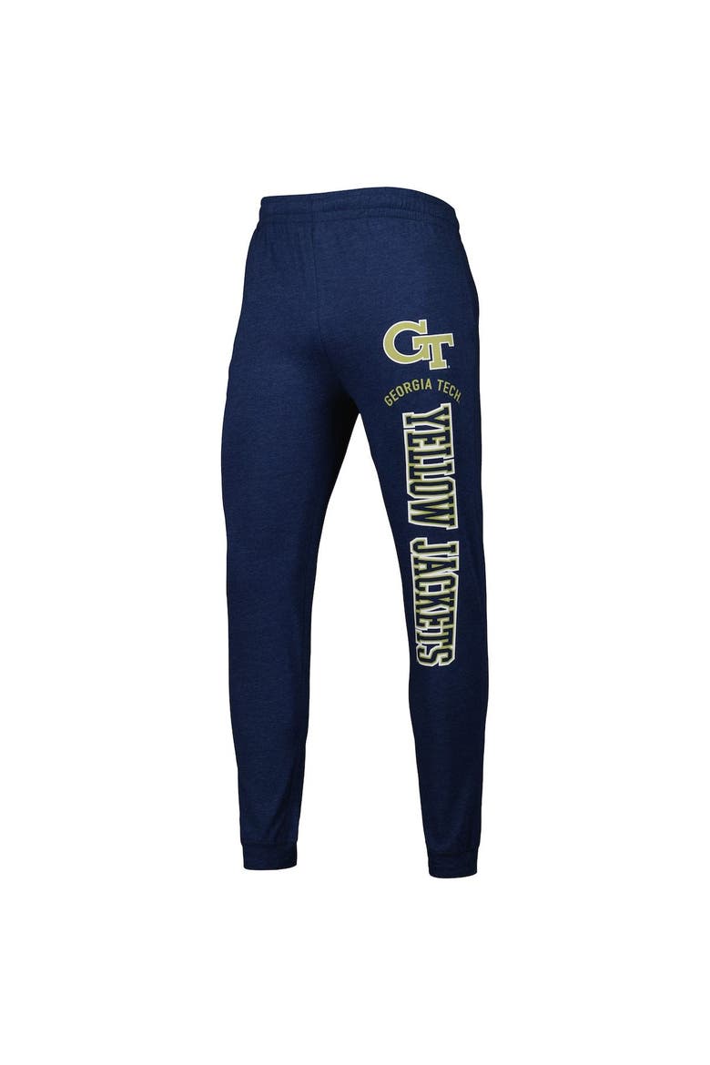 Men's Concepts Sport Navy/Charcoal Georgia Tech Yellow Jackets Meter Pullover Hoodie & Pant Sleep Set, Alternate, color, Navy