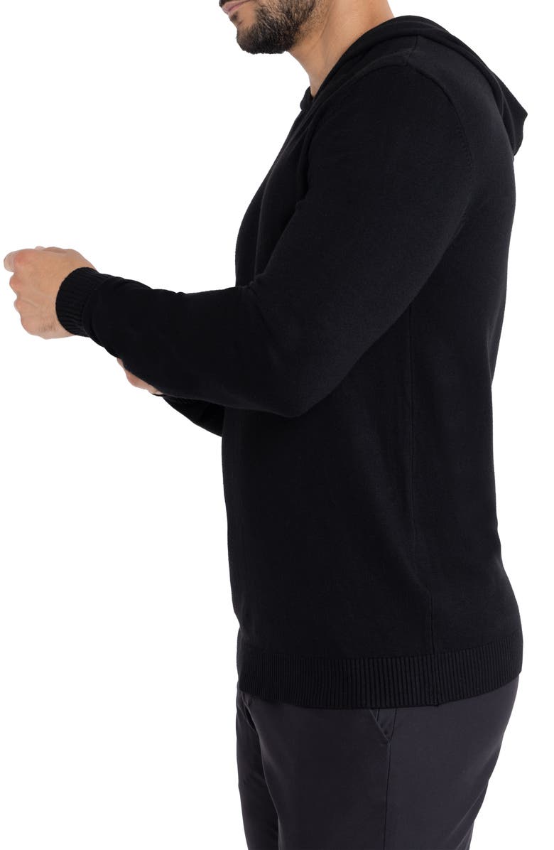 XRAY Core Knit Pullover Hoodie, Alternate, color, Black