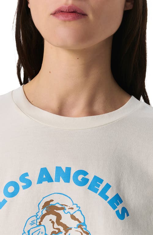 RAG & BONE RAG & BONE LOS ANGELES ICE CREAM COTTON GRAPHIC T-SHIRT
