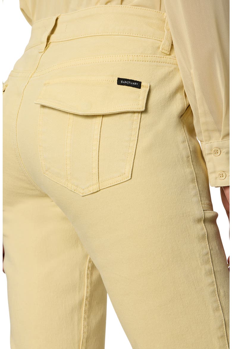 Hayden Utility Bootcut Jeans, Alternate, color, BUTTERCREAM WHITE