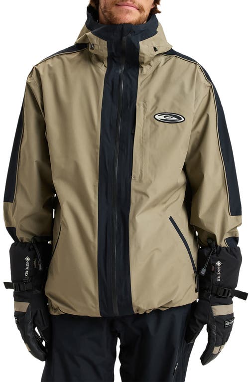 Quiksilver High Altitude Gore-tex® Waterproof Jacket In Brown