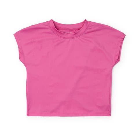 Sloane Girls' Short Sleeve Performance Top by LH Sport